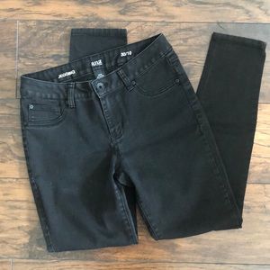 a.n.a Black Denim Jeggings Size 10